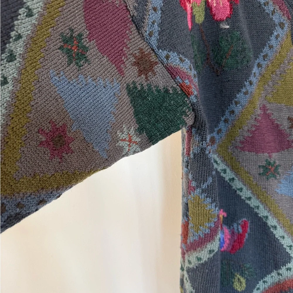 Vintage Wool Knit Cardigan - Picture 5 of 7